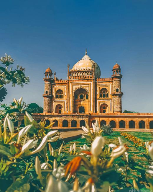 Safdarjung Tomb India Painting By Numberss.png