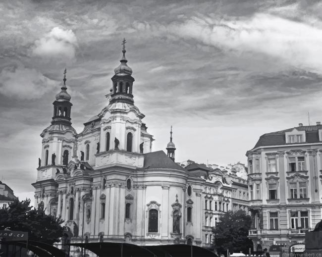 Saint Nicholas Church Prague Painting By Numberss.png
