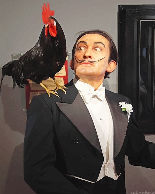 Salvador Dali Chicken Painting By Numberss.png