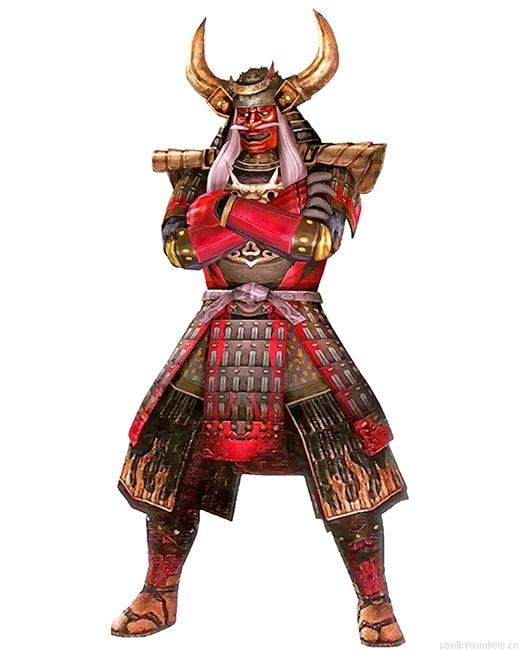 Samurai Warriors Painting By Numbers.png