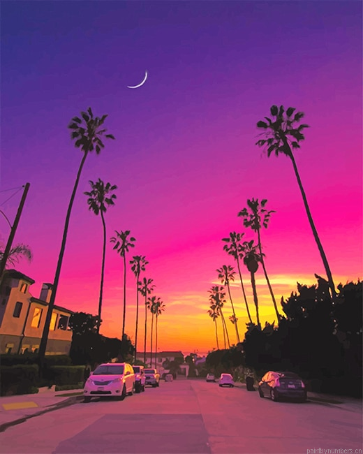 San Diego California Cities Painting By Numberss.png