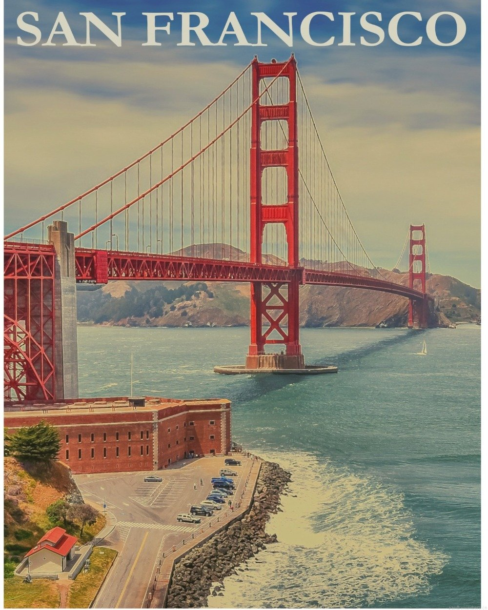 San Francisco Bridge Cities Painting By Numbers.png
