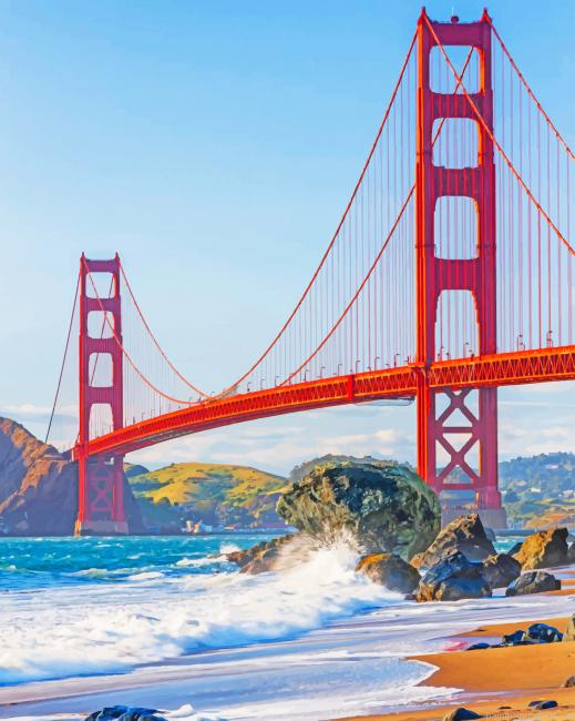San Francisco Golden Gate Bridge Painting By Numberss.png