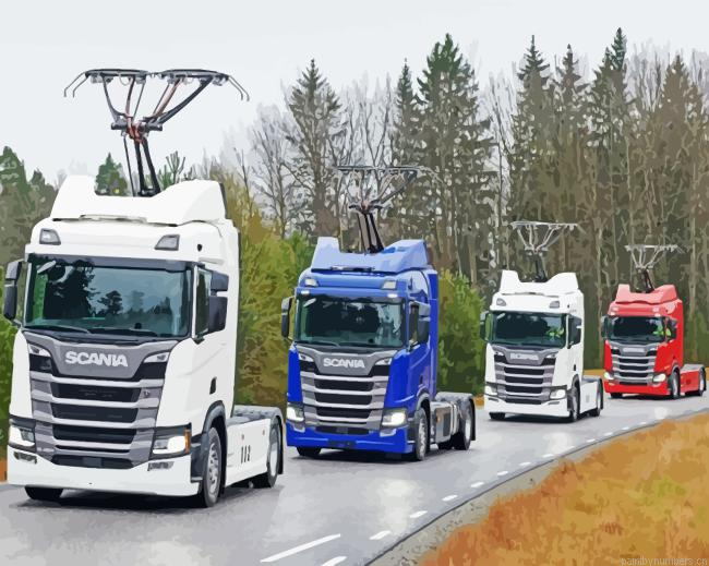 Scania Trucks Painting By Numberss.png