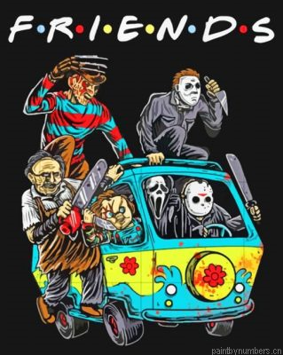 Scary Friends Painting By Numbers.png