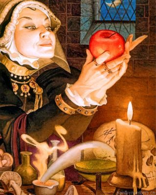 Scary Witch Painting By Numbers.png