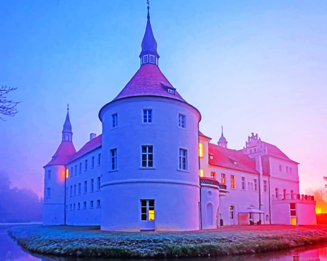 Schloss Drehna Castle Buildings Painting By Numberss.png