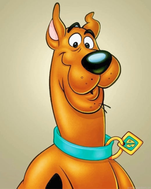 Scooby Doo Cartoons Painting By Numbers.png