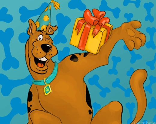 Scooby Doo Dog Cartoons Painting By Numberss.png