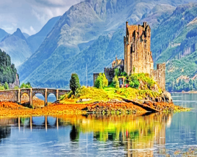 Scotland Landscape Painting By Numbers.png