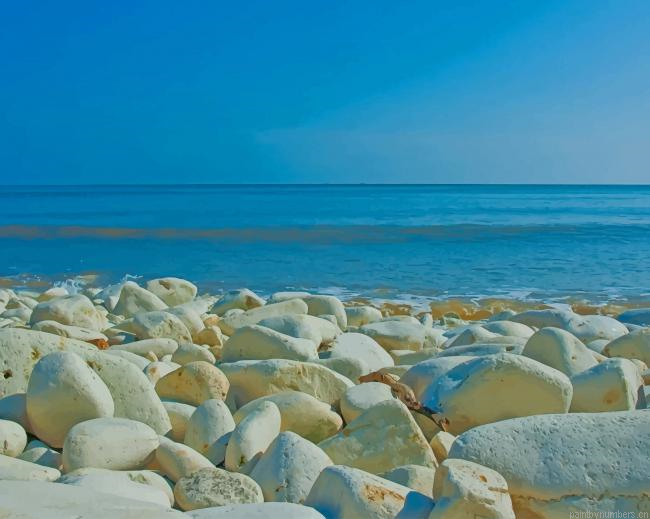 Sea Stones Beach Painting By Numbers.png