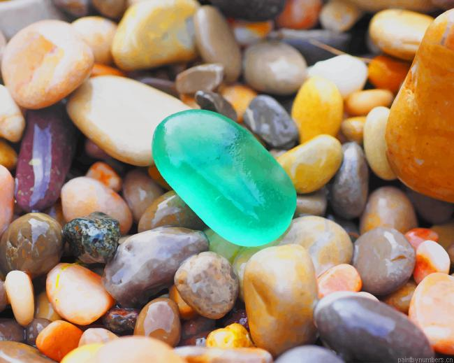 Sea Stones Painting By Numberss.png