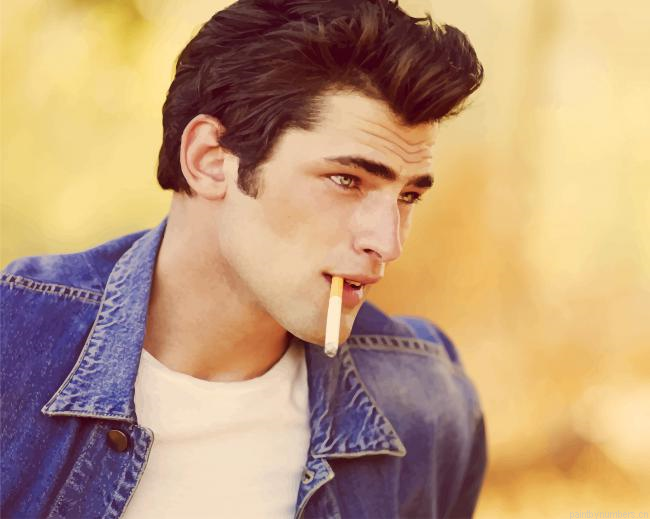 Sean O Pry Smoking Cigarette Painting By Numberss.png
