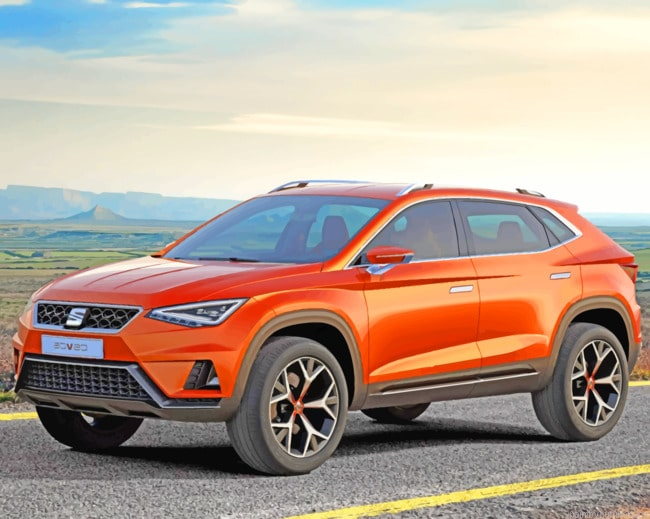 Seat Ateca Cars Painting By Numberss.png