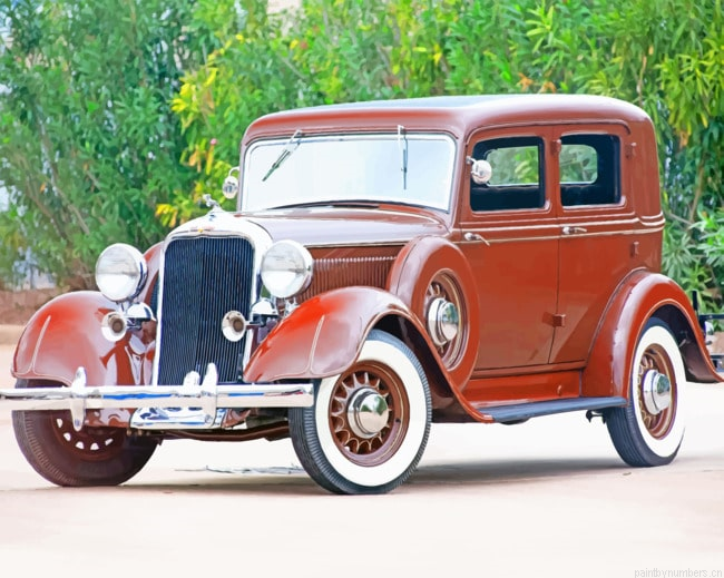 Sedan 1933 Dodge 4 Car Painting By Numberss.png