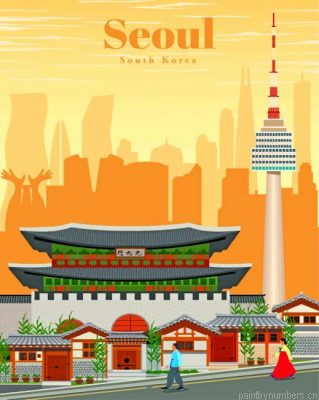 Seoul South Korea Painting By Numbers.png