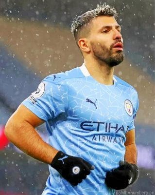 Sergio Aguero Man City Painting By Numbers.png