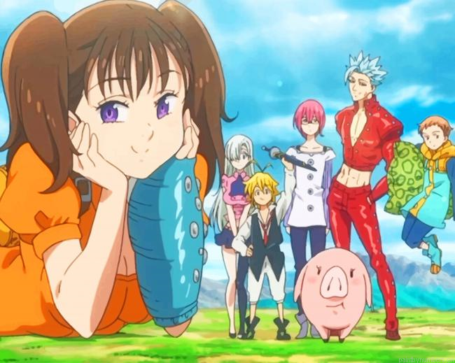 Seven Deadly Sins Anime Painting By Numbers.png