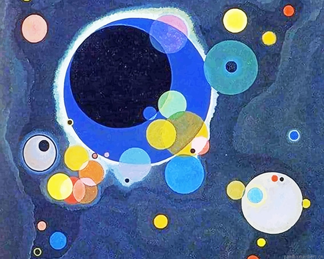 Several Circles Artworks Painting By Numbers.png