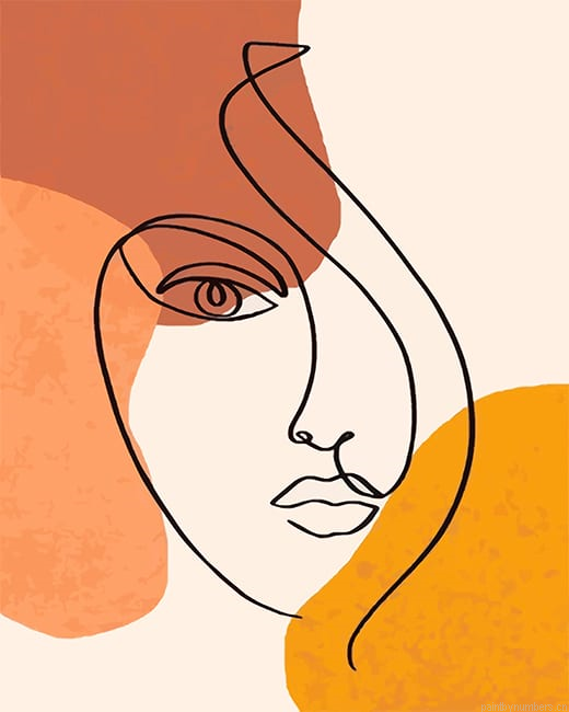Shapes Face Line Art Painting By Numbers.png