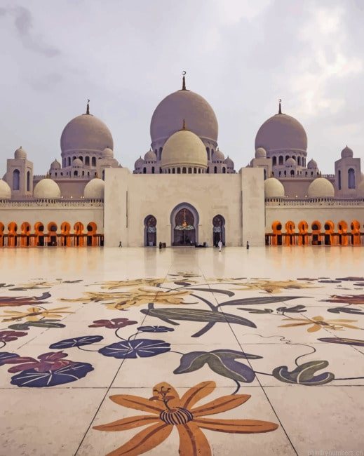Sheikh Zayed Grand Mosque Buildings Painting By Numberss.png