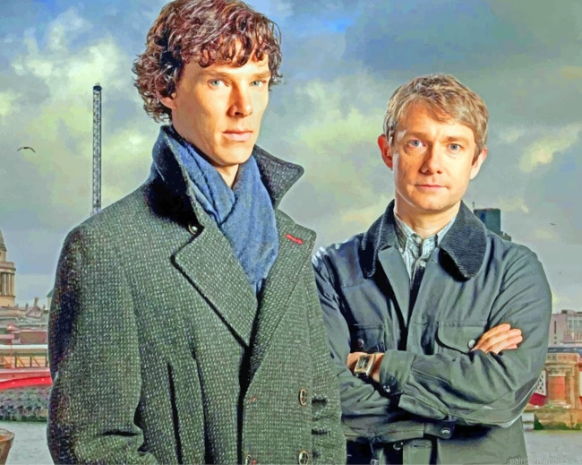 Sherlock Actors Movies Painting By Numbers.png