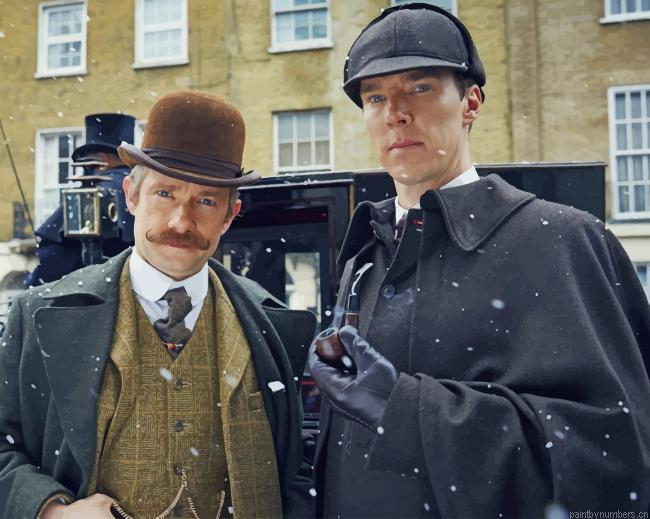 Sherlock And John Watson The Abominable Bride Painting By Numbers.png