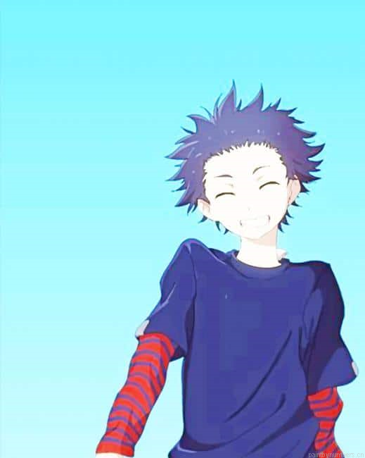 Shoya Ishida A Silent Voice Animations Painting By Numberss.png
