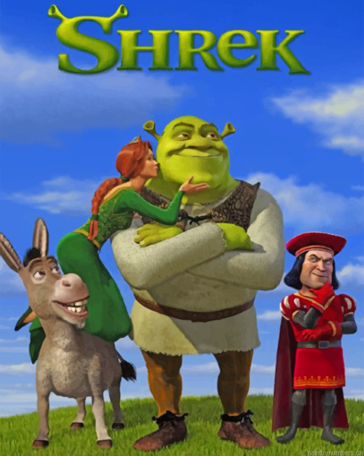 Shrek Movie Painting By Numbers.png