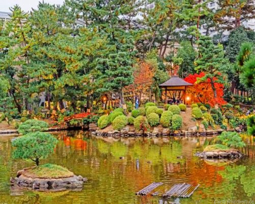 Shukkein Hiroshima Garden Painting By Numbers.png