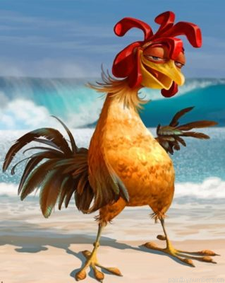 Silly Chicken Painting By Numberss.png
