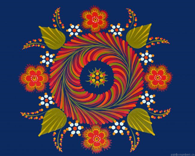 Simple Mandala Painting By Numberss.png