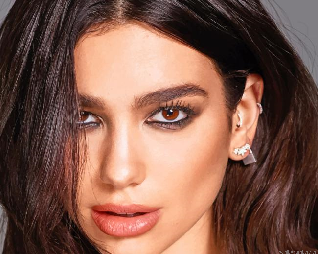 Singer Dua Lipa Painting By Numberss.png