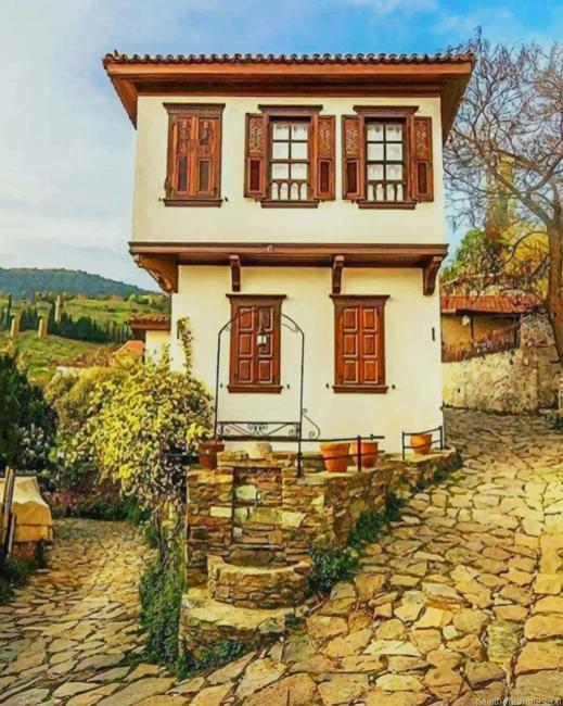 Sirince Evleri Hotel In Turkey Painting By Numberss.png