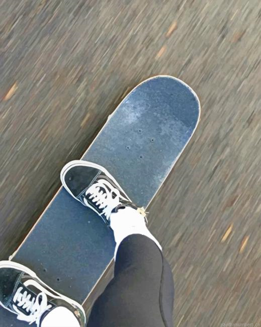 Skateboarding Speed Painting By Numberss.png