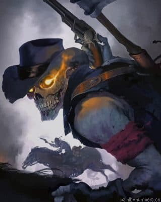 Skeletal Cowboy Painting By Numberss.png