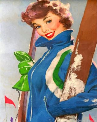 Skiing Girl Painting By Numbers.png