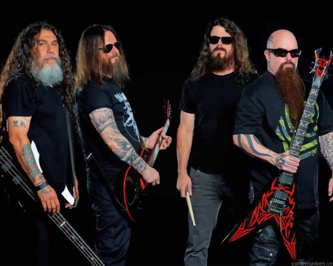 Slayer Group Metal Band Painting By Numbers.png