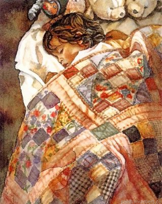 Sleepy Boy By Steve Hanks Painting By Numbers.png