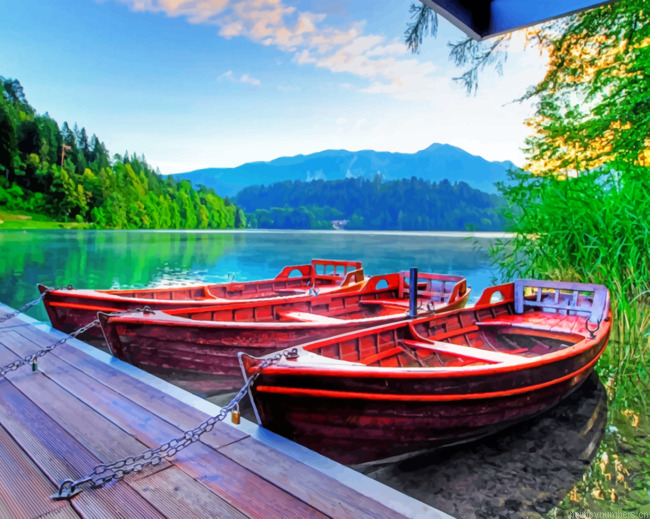 Slovenia Boats Painting By Numberss.png