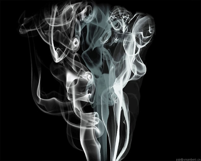 Smoke Black Background Painting By Numberss.png