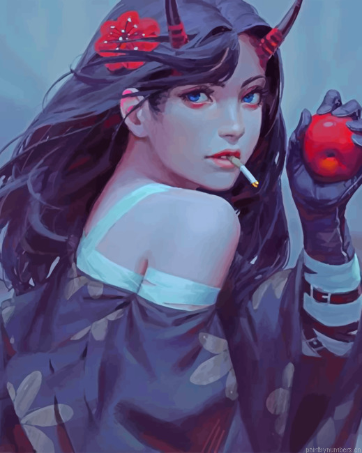 Snow White Painting By Numberss.png