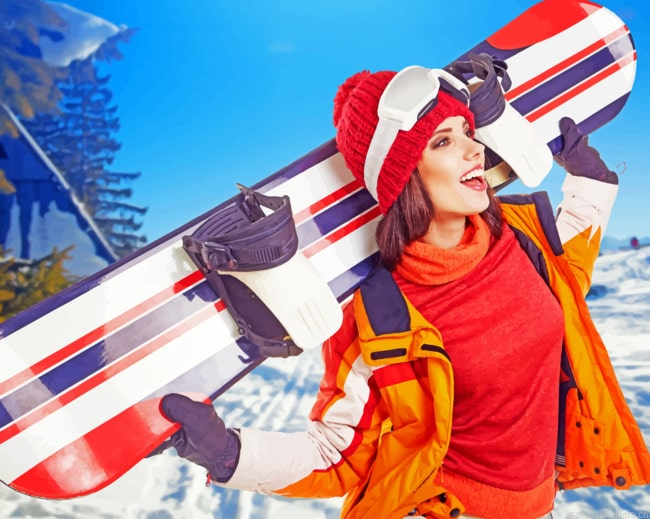 Snowboard Woman Painting By Numbers.png