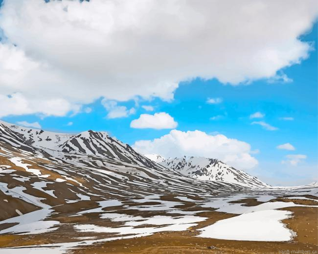 Snowy Mountains Painting By Numberss.png