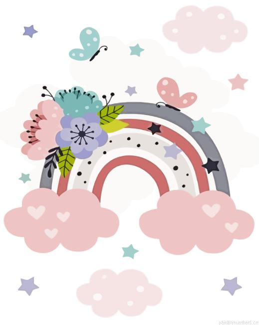 Soft Rainbow Painting By Numberss.png