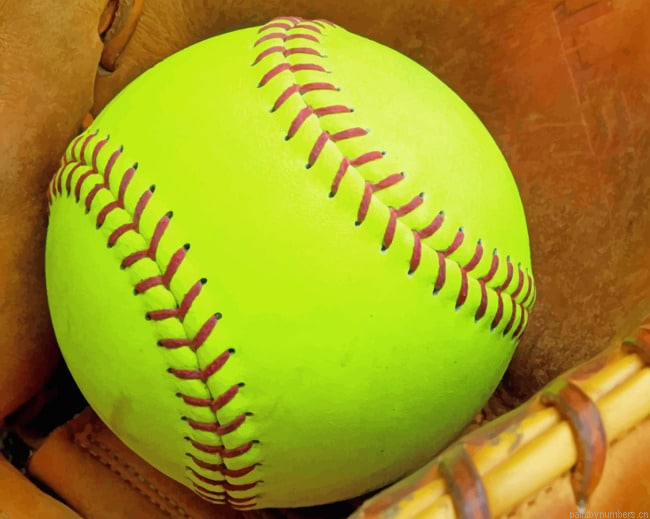 Softball Baseball Painting By Numbers.png
