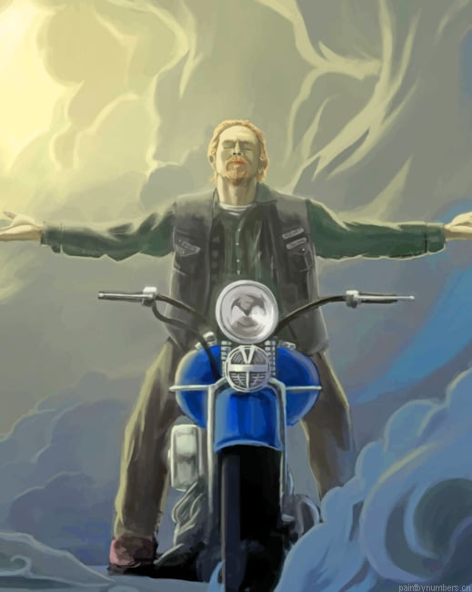 Sons Of Anarchy Jax Teller Arts Painting By Numberss.png
