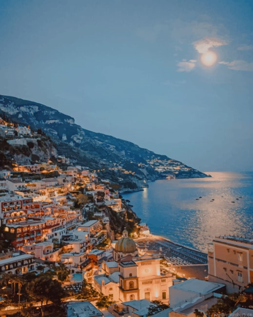 Sorrento City Italy Painting By Numberss.png