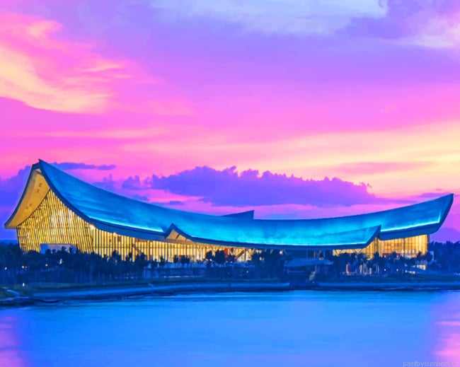 South China Sea Museum Buildings Painting By Numberss.png