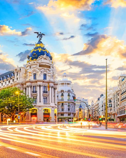 Spain Streets Cities Painting By Numberss.png